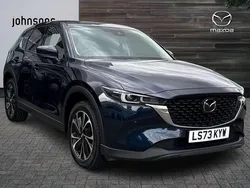 Blue Used 2023 Mazda CX-5 Exclusive-Line SUV | £20,166 (Fair price)