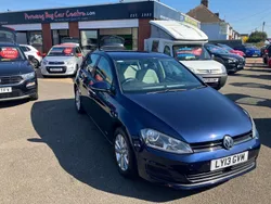 Dark blue Used 2013 VW Golf VII SE Hatchback | £10,995 (A bit pricey)