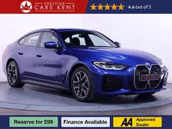 Blue Used 2022 BMW i4 M Sport Sedan | £27,326 (Fair price)