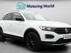 Used 2021 VW T-Roc Black Edition SUV | £16,400 (Fair price)