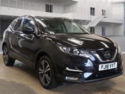 Black Used 2018 Nissan Qashqai N-Connecta SUV | £11,250 (Fair price)