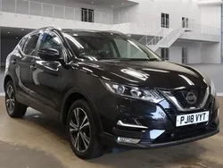 Black Used 2018 Nissan Qashqai N-Connecta SUV | £11,250 (Fair price)