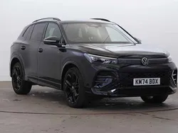 Black Used 2024 VW Tiguan R-line SUV | £33,390