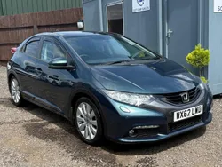 Green Used 2012 Honda Civic EX Hatchback | £8,450 (A bit pricey)