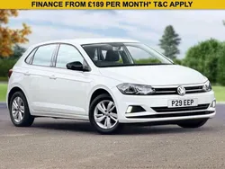 White Used 2018 VW Polo SE Hatchback | £9,750 (Fair price)