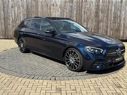 Blue Used 2022 Mercedes E200 AMG line Estate | £36,299