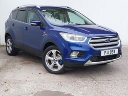 Blue Used 2018 Ford Kuga ST-Line X SUV | £10,998 (Fair price)