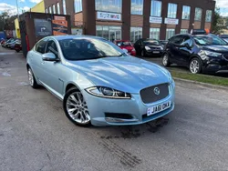 Blue Used 2012 Jaguar XF Luxury Sedan | £6,895 (Fair price)