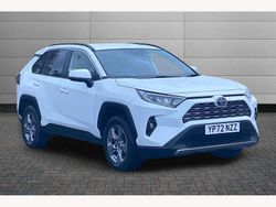 White Used 2022 Toyota RAV4 Hybrid SUV | £23,301 (Super price)