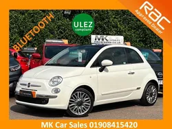 White Used 2015 Fiat 500 Lounge Hatchback | £4,595 (Fair price)