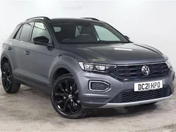 Grey Used 2021 VW T-Roc Black Edition SUV | £20,970 (Good price)