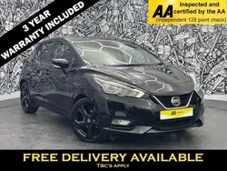 Black Used 2020 Nissan Micra N-TEC Hatchback | £14,095 (Fair price)