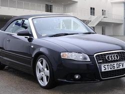 Black Used 2006 Audi A4 Cabriolet S-Line Cabriolet | £850