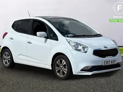 White Used 2017 Kia Venga 4 Hatchback | £10,799 (Fair price)