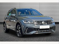 Dolphin grey Used 2021 VW Tiguan R-line SUV | £23,495 (Fair price)