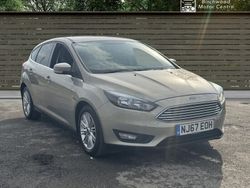 Silver Used 2017 Ford Focus Zetec Hatchback | £5,995 (Fair price)