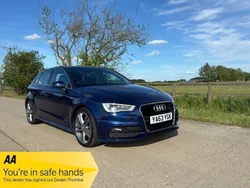 Blue Used 2014 Audi A3 Sportback S-Line Hatchback | £7,999 (Fair price)