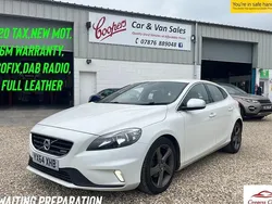 White Used 2014 Volvo V40 R-Design Estate | £7,495 (Fair price)