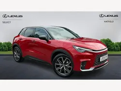 Red/black Used 2025 Lexus LBX SUV | £37,990