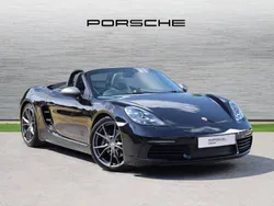 Jet black metallic Used 2019 Porsche 718 Boxster T | £43,000