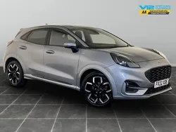 Silver Used 2022 Ford Puma Gen-E ST-Line X SUV | £12,695 (Fair price)