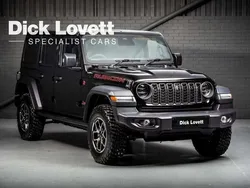 Black Used 2025 Jeep Wrangler Rubicon SUV | £54,990 (Expensive)