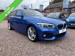 Blue Used 2015 BMW 118 M Sport Hatchback | £11,995