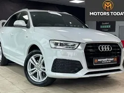 White Used 2017 Audi Q3 S-Line SUV | £11,990 (Good price)