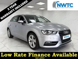 Silver Used 2015 Audi A3 Sportback Sport Hatchback | £8,695 (Good price)