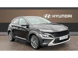 Black Used 2021 Hyundai Kona Premium SUV | £14,693 (Fair price)
