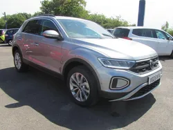 Silver New 2025 VW T-Roc Match SUV | £24,995 (Fair price)