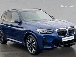 Blue Used 2023 BMW iX3 M Sport SUV | £35,499 (Fair price)