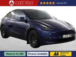 Blue Used 2023 Tesla Model Y Performance SUV | £30,849 (Fair price)
