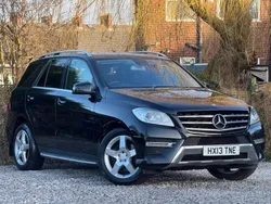 Black Used 2013 Mercedes ML250 AMG SUV | £8,495 (Fair price)