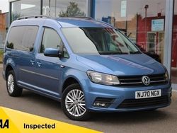 Blue Used 2020 VW Caddy Maxi S MPV | £19,794
