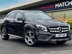 Black Used 2019 Mercedes GLA180 AMG line SUV | £17,495 (Fair price)