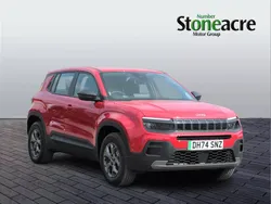 Red New 2025 Jeep Avenger EV Longitude SUV | £25,995 (Good price)