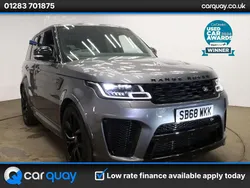 Grey Used 2019 Land Rover Range Rover Sport SVR SUV | £44,495 (Good price)