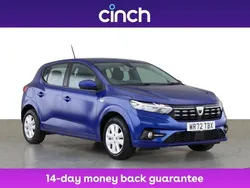 Blue Used 2022 Dacia Sandero Comfort Hatchback | £11,499 (Fair price)