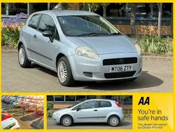 Grey Used 2006 Fiat Grande Punto Active Hatchback | £1,450 (Fair price)