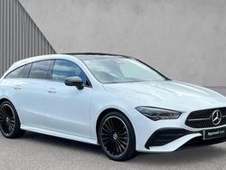 White Used 2024 Mercedes CLA220 AMG Line Premium Plus Sedan | £30,780 (Fair price)