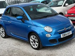 Blue Used 2014 Fiat 500 S Hatchback | £3,695 (A bit pricey)
