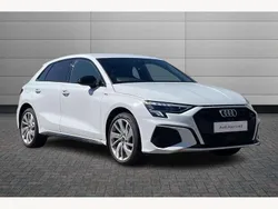 White Used 2024 Audi A3 e-tron Competition Hatchback | £27,995 (Fair price)