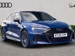 Blue Used 2025 Audi RS3 Sport Hatchback | £61,398 (A bit pricey)