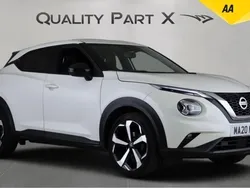 White Used 2020 Nissan Juke Tekna SUV | £13,479 (Good price)