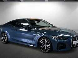 Arctic race blue metallic Used 2022 BMW 430 M Sport Coupe | £31,500 (Fair price)