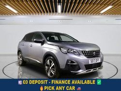 Grey Used 2017 Peugeot 3008 Allure SUV | £11,849 (Fair price)