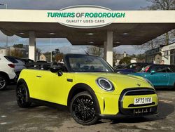 Yellow Used 2022 Mini Cooper Cabriolet Exclusive Cabriolet | £21,500 (Fair price)