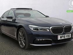Blue Used 2018 BMW 740L Comfort Edition Sedan | £22,499