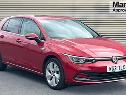 Red Used 2021 VW Golf VIII Style Hatchback | £18,618 (Fair price)
